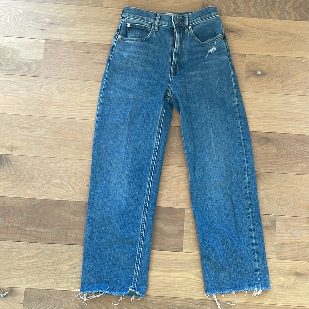 Everlane high wasted denim size 24